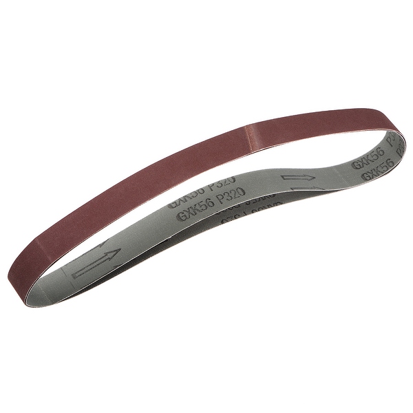 1 inch x 30 inch 25mm x 765mm Sanding Belt 320 Grit Aluminum