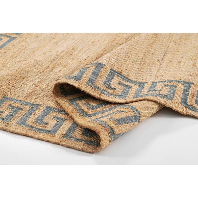 Erin Gates by Momeni Orchard Greek Key Hand Woven Wool and Jute Area Rug