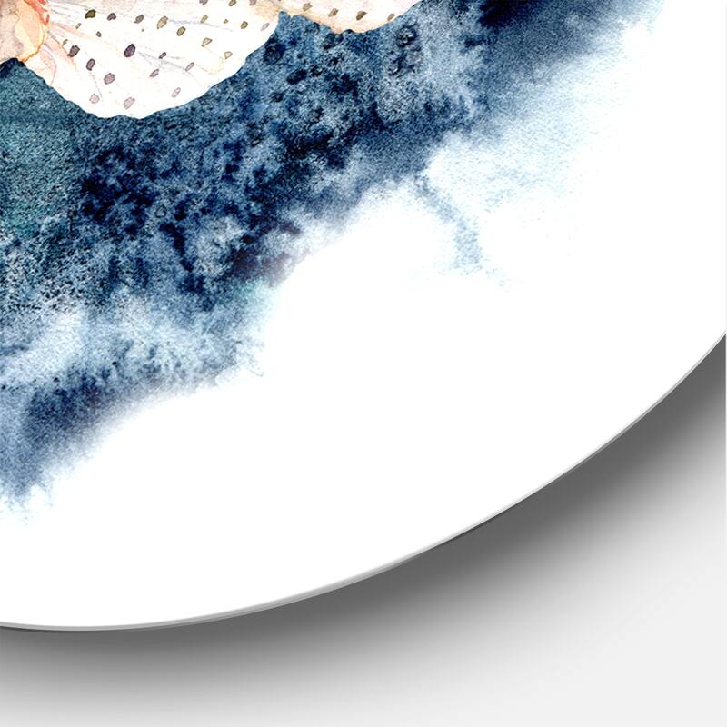 Designart 'Lionfish and Kelp With Coral Reef and Laminaria' Nautical