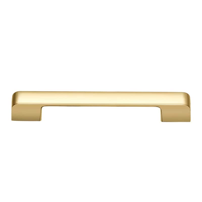 Utopia Alley Marino Pull Handle - Decorative Cabinet Drop Pull Handles for Cabinets, 3.75"/5.0" Center to Center - 5.0" 5 pack - Gold