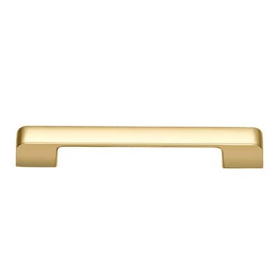 Utopia Alley Marino Pull Handle -Polished Gold Drawer Pull Handle, 5.0" Center to Center