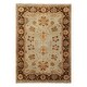 preview thumbnail 1 of 8, Hand Knotted Agra Aqua New Zealand Wool Oriental Area Rug (6x9) - 6' 1'' x 8' 8''
