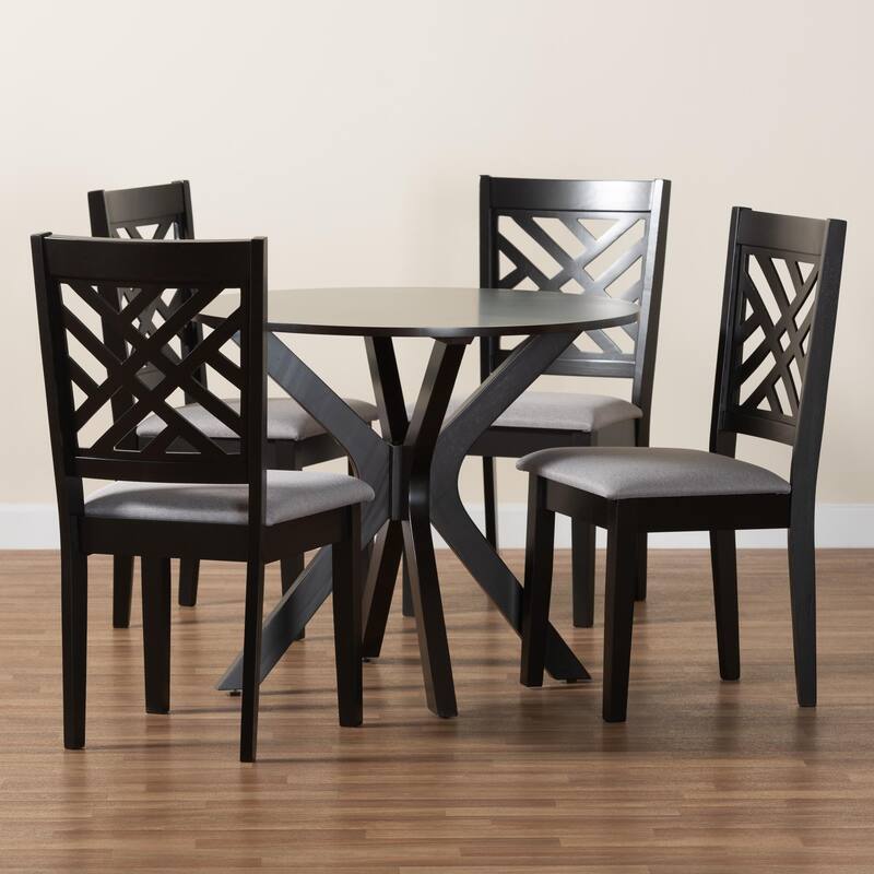 Norah Modern and Contemporary 5-Piece Dining Set