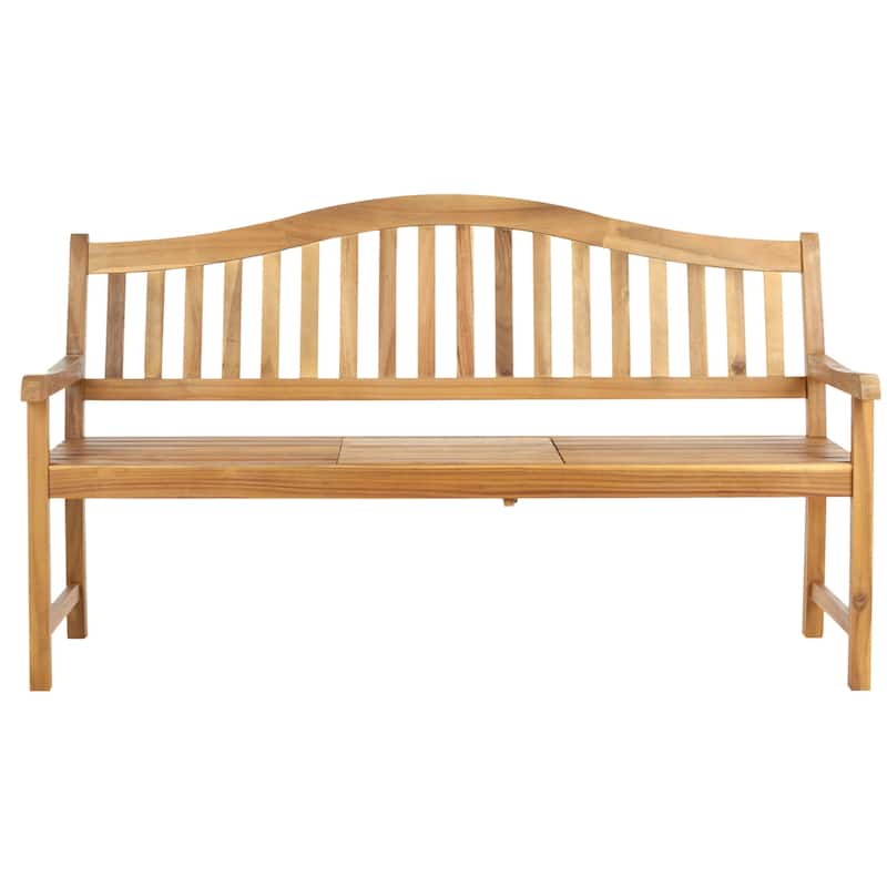 SAFAVIEH Outdoor Graciela Bench - 63Wx25Dx38H