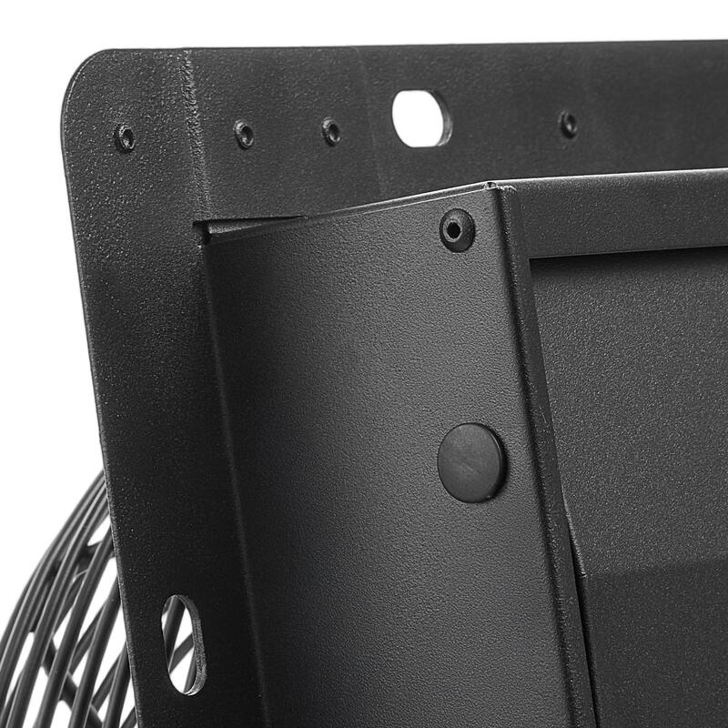 10 inch Shutter Exhaust Fan, Attic Vent Fan with Smart Programming Variable Speed Temperature Control, 1000 CFM, EC Motor, Timer