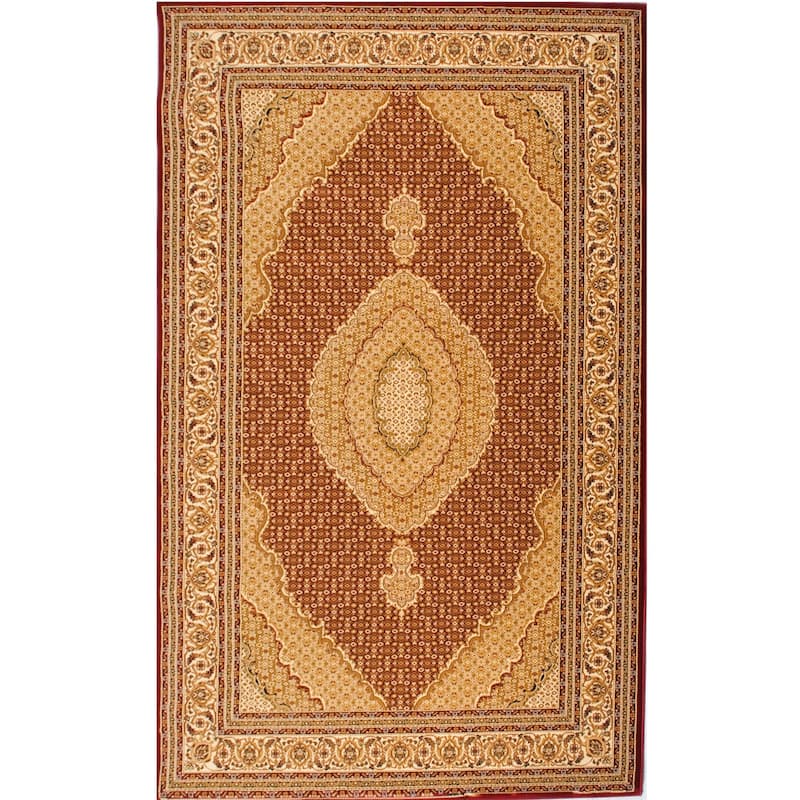 Qumac Non Skid Stain Resistant Woven Durable Area Rug By HomeRoots - 10' x 14'
