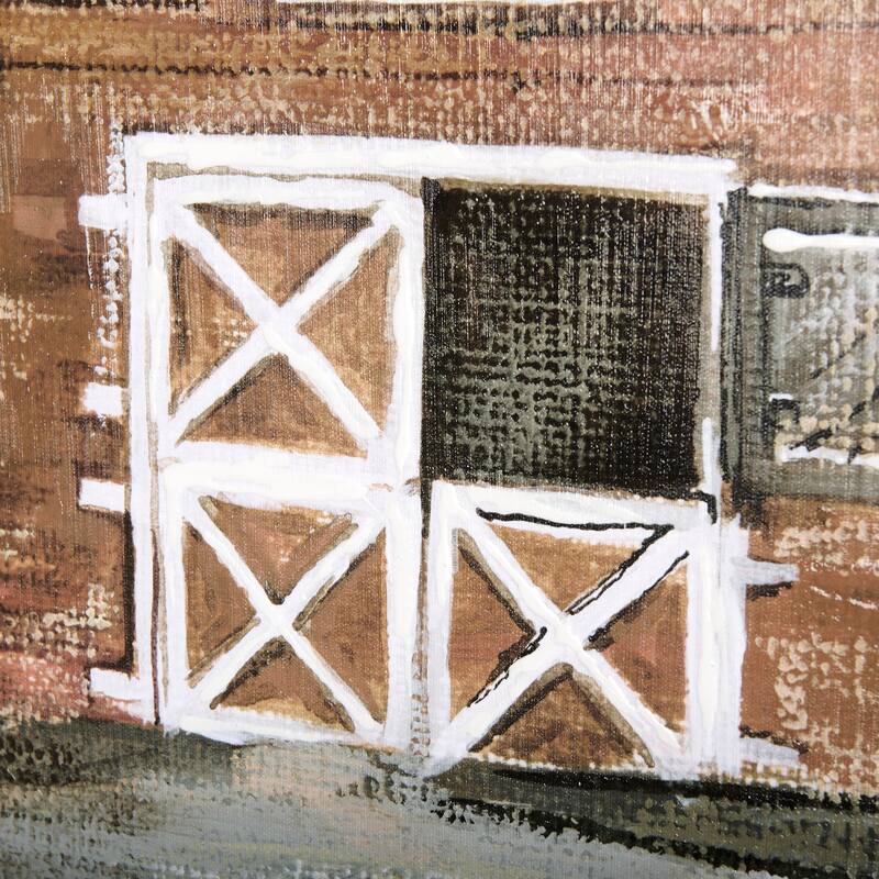 Old Barn IV (56 x 42) Canvas Art Print