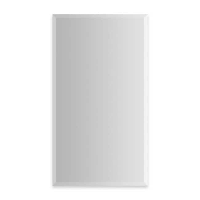 Robern PL Portray 19-1/4" x 30" Beveled Frameless Single Door Medicine - Mirrored - Mirrored Finish