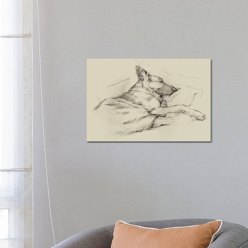 iCanvas "Dog Days IV" by Ethan Harper Canvas Print - 18x26x1.5