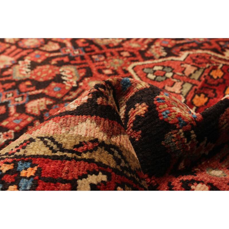 ECARPETGALLERY Hand-knotted Andelz Black Wool Rug - 3'6 x 10'4