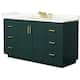 Option Green / Giotto Quartz Top / Brushed Gold Hardware