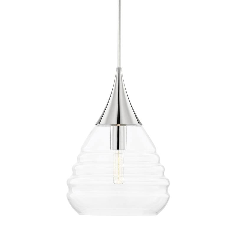 Mitzi by Hudson Valley Marissa 18-inch Pendant with Clear Glass