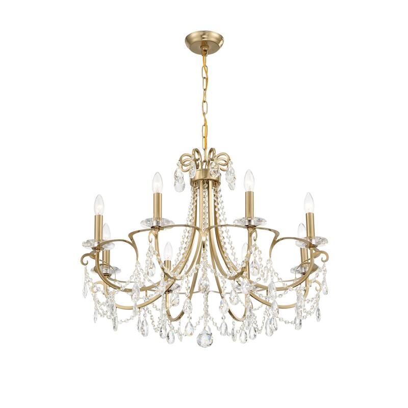 Crystorama Lighting Group Othello 8 Light 31" Wide Chandelier with