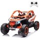 preview thumbnail 15 of 54, Licensed BRP Can-Am 24V 2 Seater Kids UTV Ride on Car with Remote Control Orange