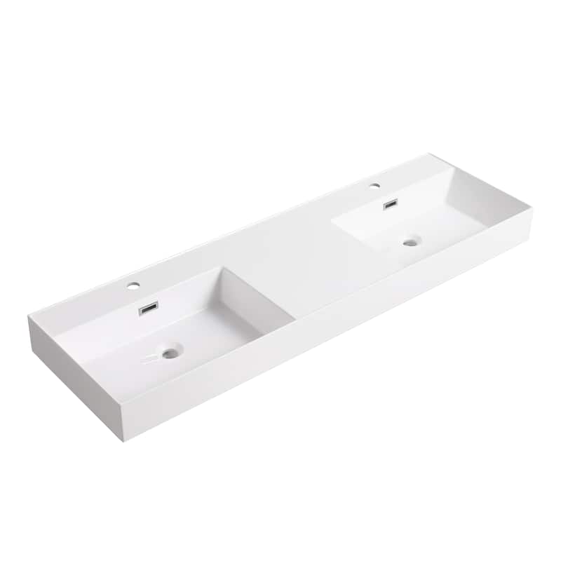 Beingnext 24"/30"/48"/60" Bathroom Vanity with Sink, Freestanding Bathroom Vanity with Soft Close Door and Shelf