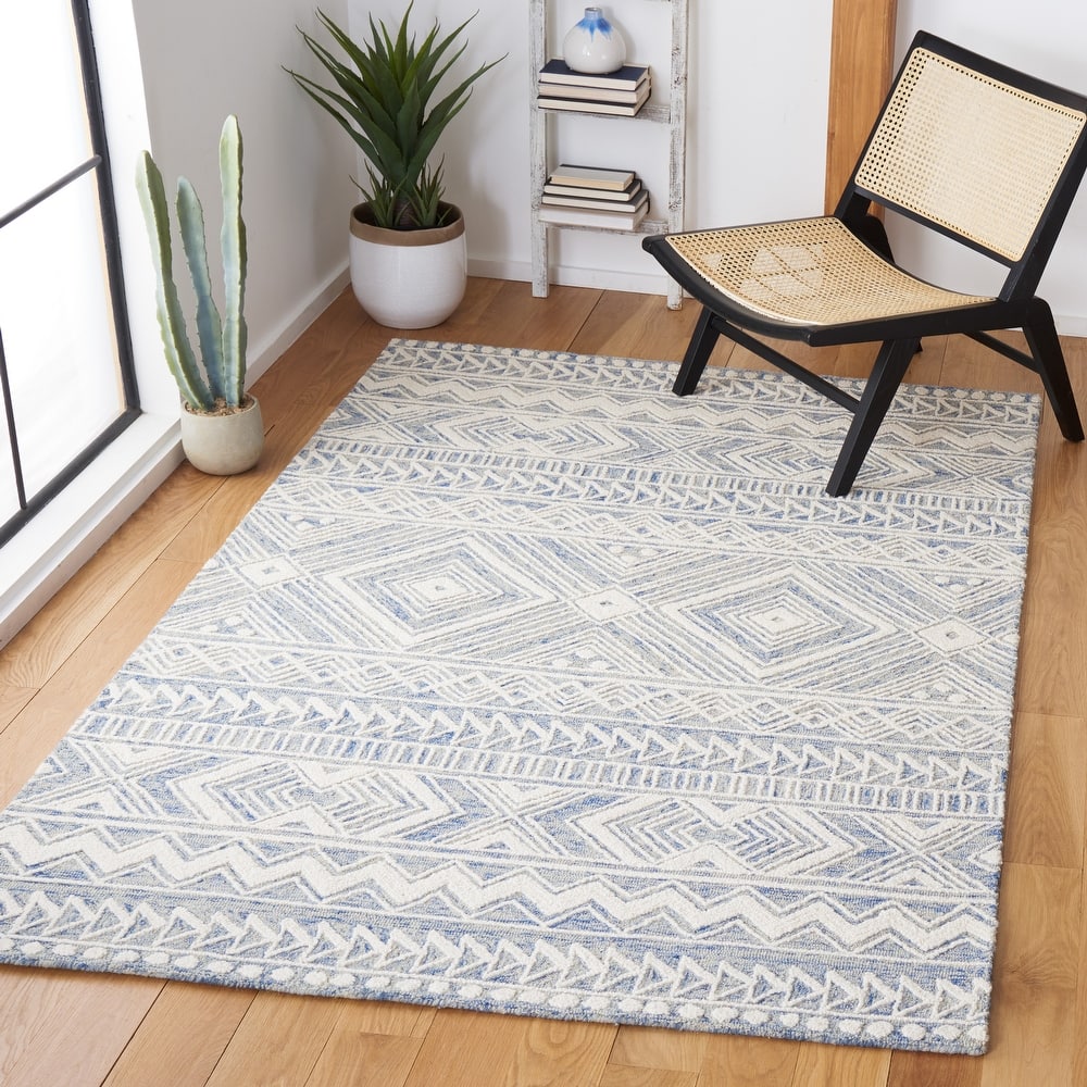 SAFAVIEH Handmade Metro Mirushe Boho Moroccan Wool Rug