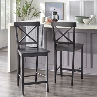 Simple wood counter stool top