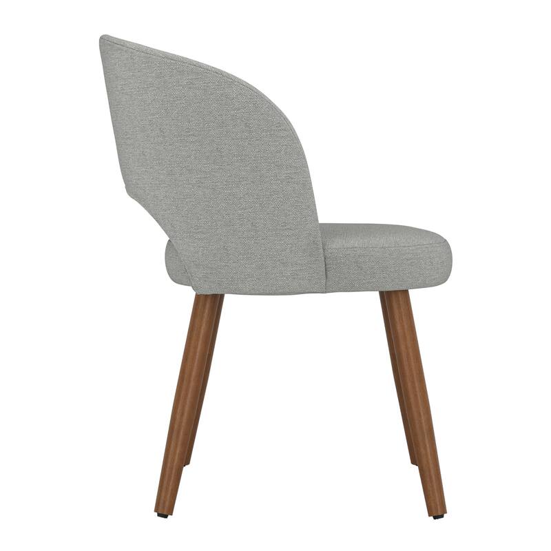 Upholstered Dining Chairs with Back Set of 2/4/6，Linen Dining Room Chairs with Lumbar Pillow for Dining Room, Beige