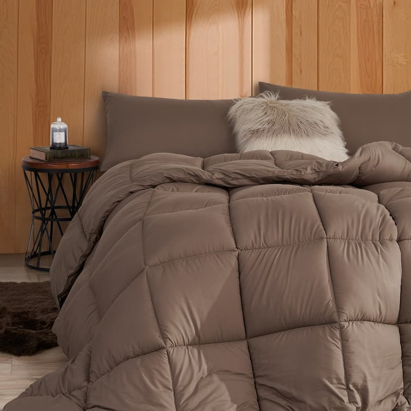 Cool Being Thick® - Coma Inducer® Oversized Comforter Set - Teak