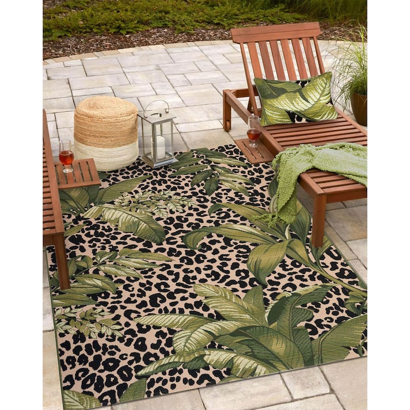 Liora Manne Marina Safari Indoor/Outdoor Pillow