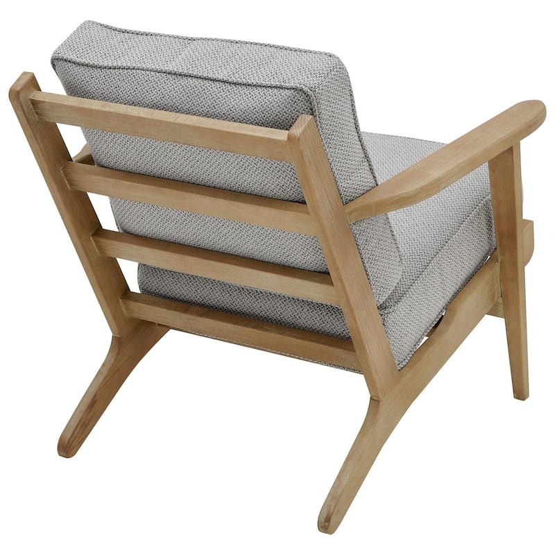 NPD Furniture Albert Solid Wood Frame Accent Chair