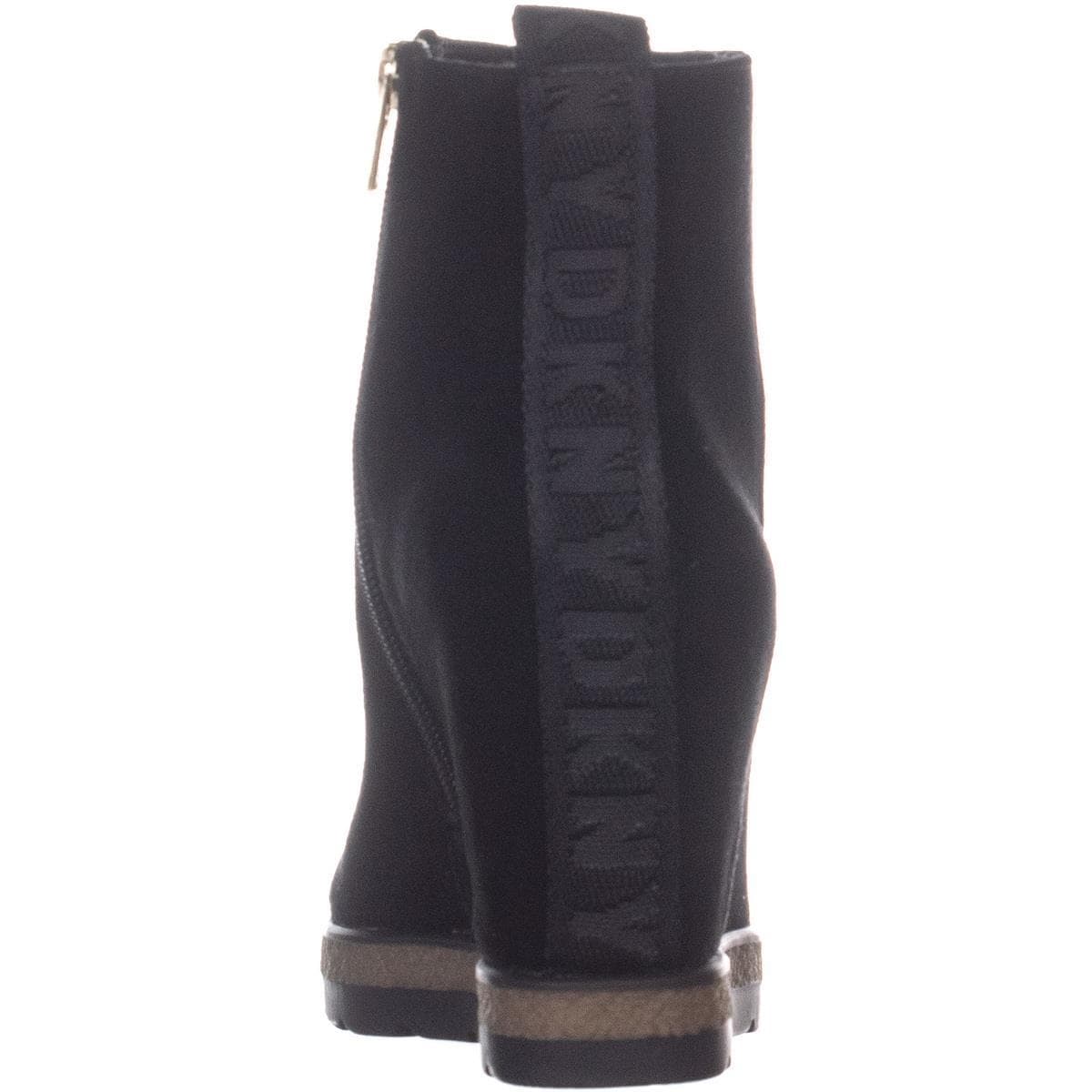 dkny daisy wedge booties