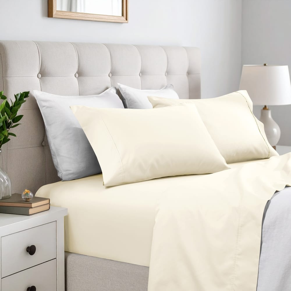Superior 600 Thread Count Cotton Blend Sheet Set