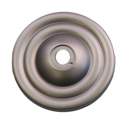 Gliderite 1-1/2 Inch Round Thin Classic Cabinet Hardware Backplate - 5061-GPH