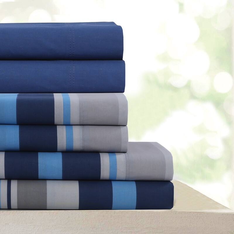 Liam Beverly Hills 400 Thread Count Egyptian Quality Cotton Sheets Set with BONUS Pillowcases