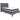 81" Light Gray Tufted Upholstered Platform Bed in with Pocket Spring Mattress - Full Size