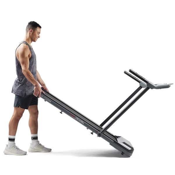 Sunny Health & Fitness Pegasus Smart Treadmill Wide Deck and