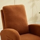 preview thumbnail 3 of 75, Upholstered Rocking Chair Nursery Chair with High Back and Side Pocket