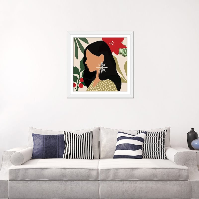 iCanvas "Christmas Earring II" by Victoria Barnes