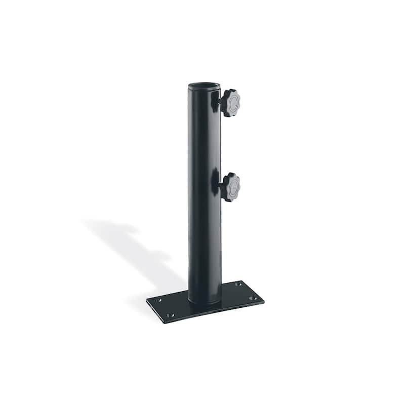 Oxford Garden Market Umbrella Table Clamp - Silver