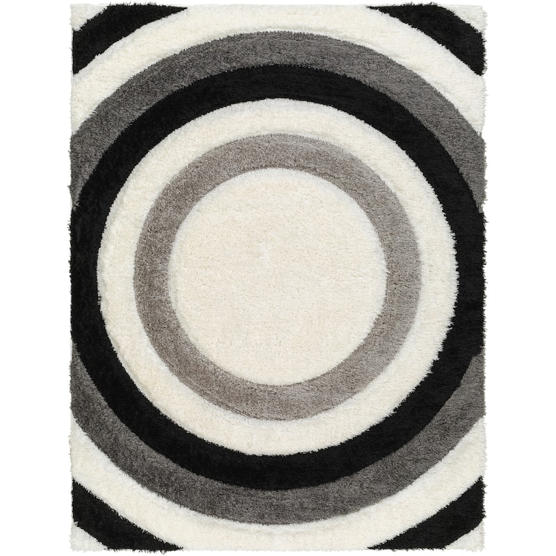 Livabliss Bologna Geometric Plush Area Rug