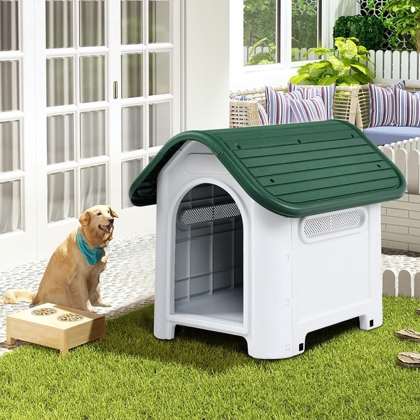 Waterproof Plastic Dog Cat Kennel Puppy House Indoor Outdoor Pet Pet Supplies Dog Houses Aimsresearch Com Au