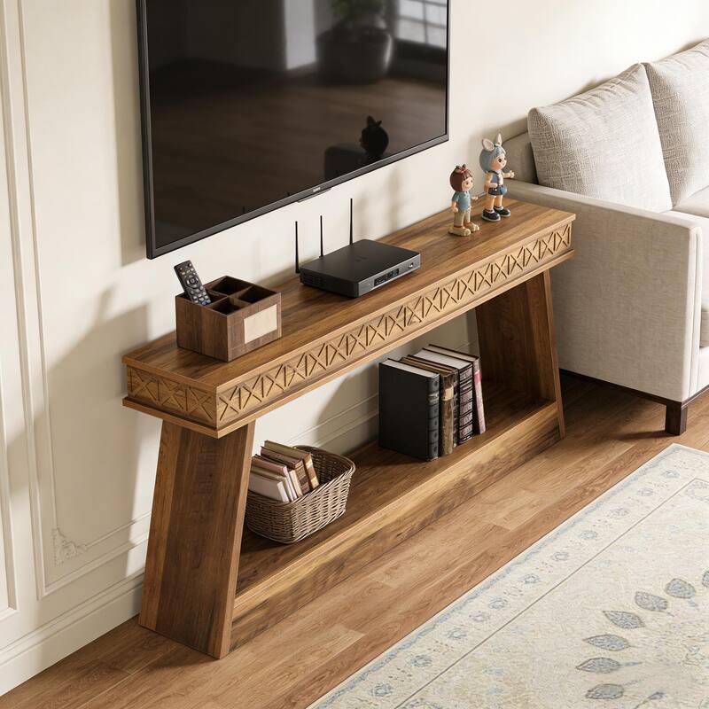 Two-Tiered Sofa Table