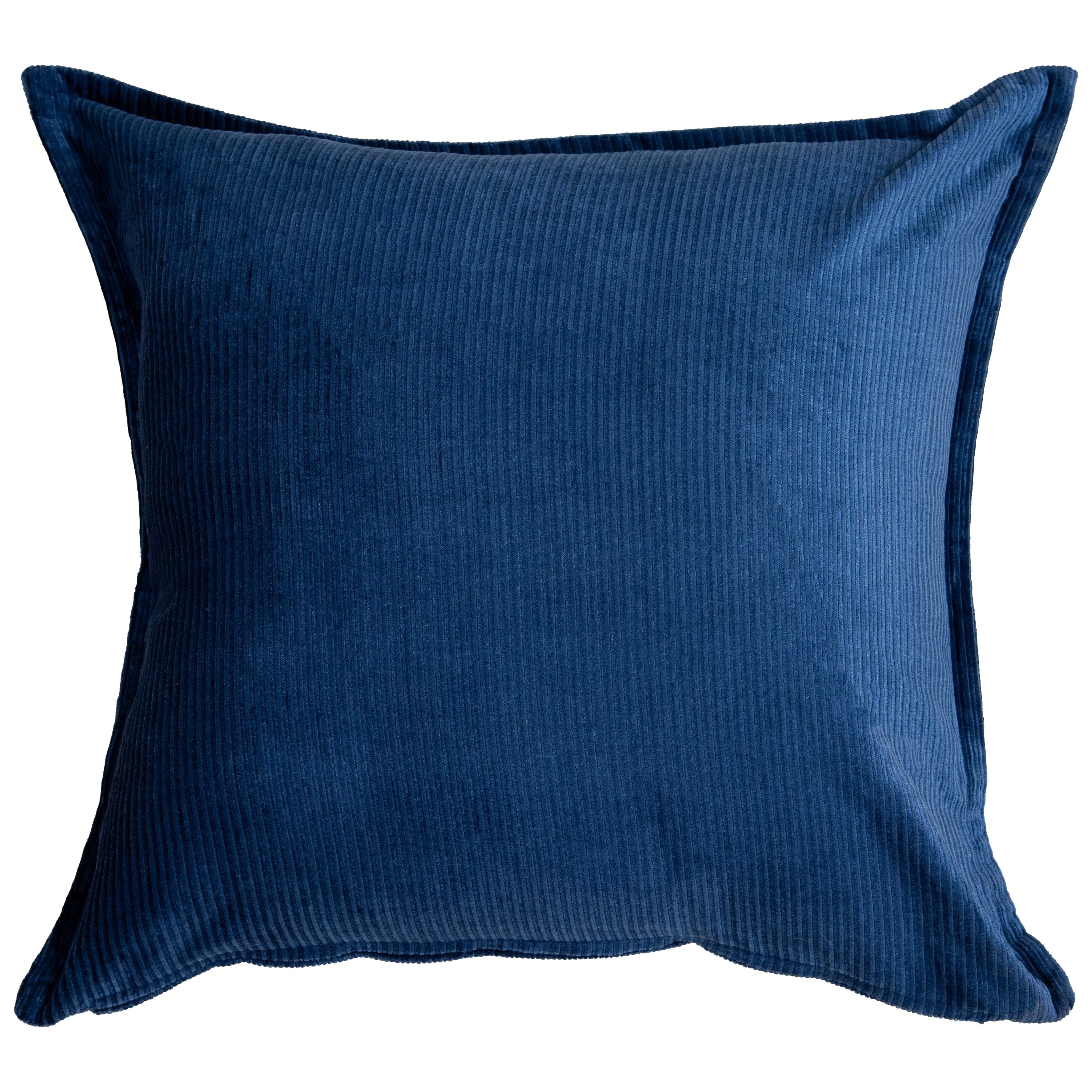 Rizzy Home Solid Velvet and Corduroy Throw Pillow