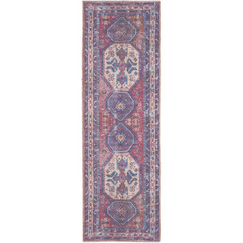 Power Loomed Distressed Area Rug