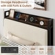 preview thumbnail 5 of 12, Twin Size Bed Frame with 2 Storage Drawers and Charging Station