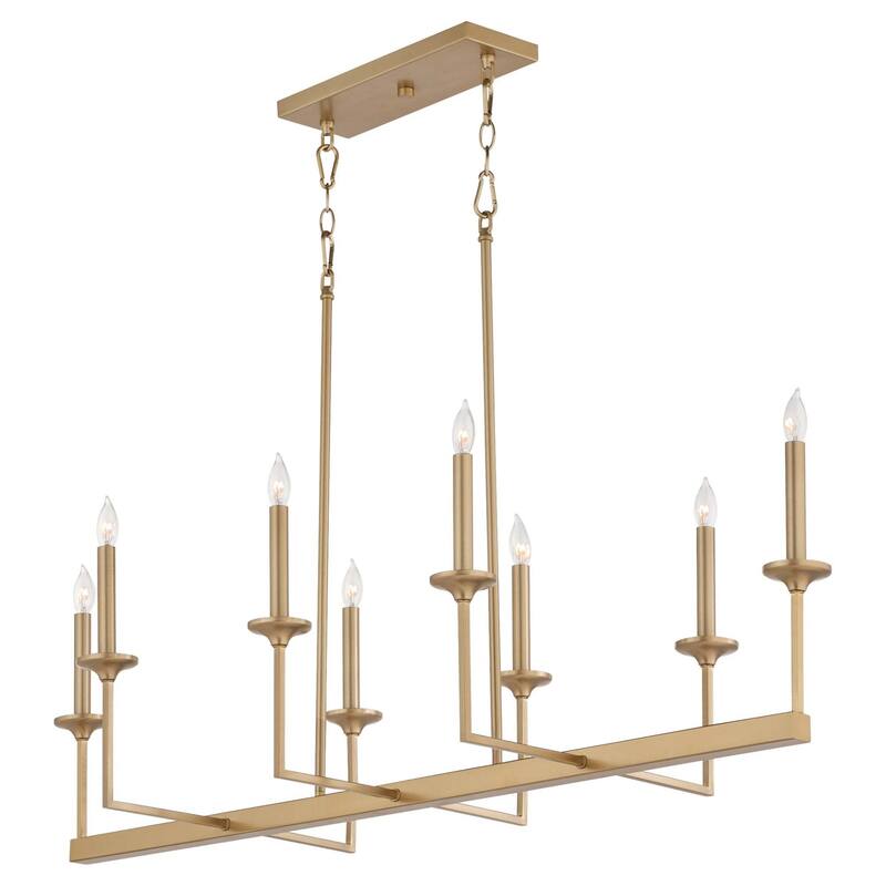 Quorum International 6505-8 Eldorado 8 Light 48" Wide Taper Candle