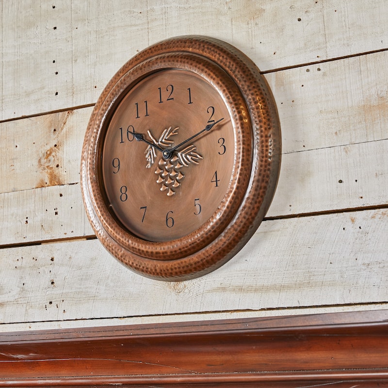 Park Designs Valley Pine Wall Clock - 2.5 x 20 x 20