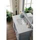 preview thumbnail 29 of 32, James Martin Vanities De Soto 48" Single Vanity, Silver Gray