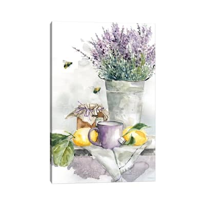 iCanvas "Lavender Lemon and Honey Tea" by Carol Robinson Canvas Print