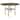 Sarasota 60-inch Extension Counter Dining Table Rustic Cream