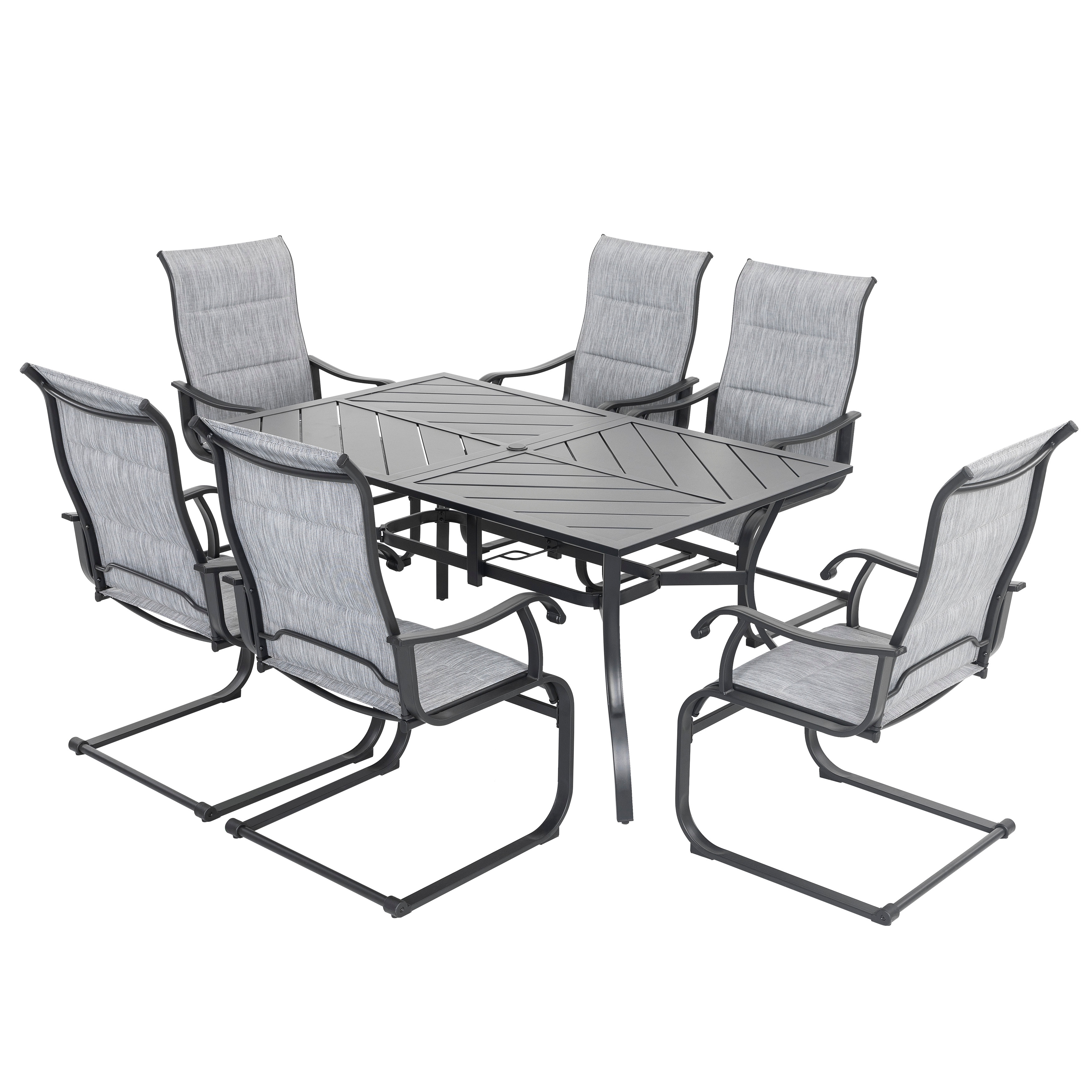 Crestridge 7 piece patio set best sale