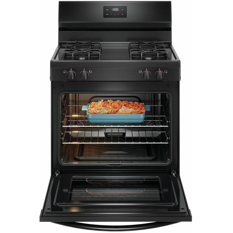 Frigidaire FCRG3051B 30" Wide 5.1 Cu. Ft. Free Standing Gas Range with