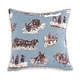 preview thumbnail 3 of 16, Tasha Polizzi for Paseo Road Western Design Teddy-Backed Bouclé Plush Pillow, 18" x 18" Settler 