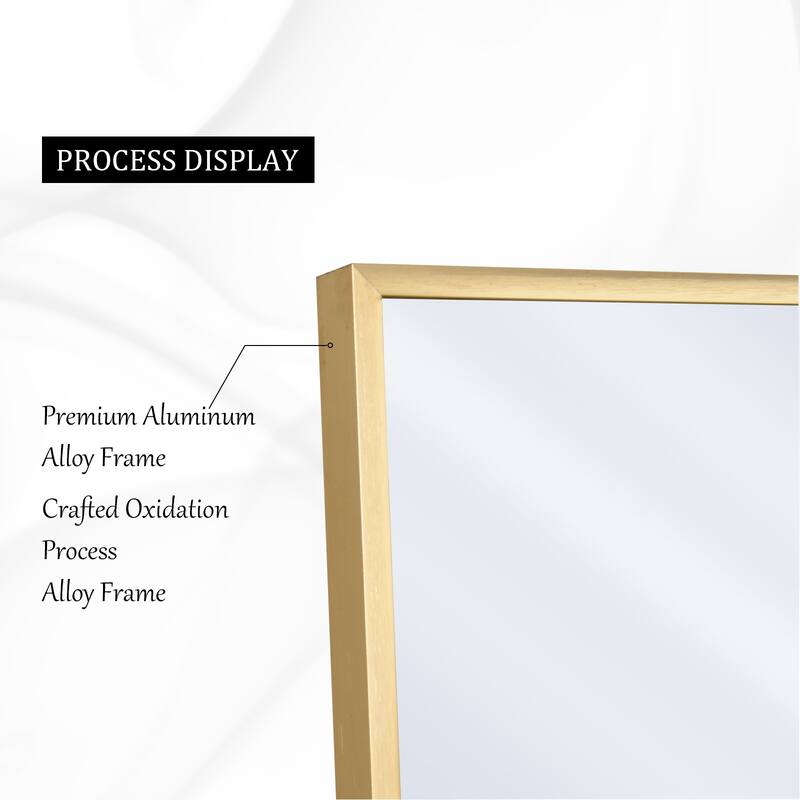 Large Standing Full Length Mirror Wall Decor for Hanging