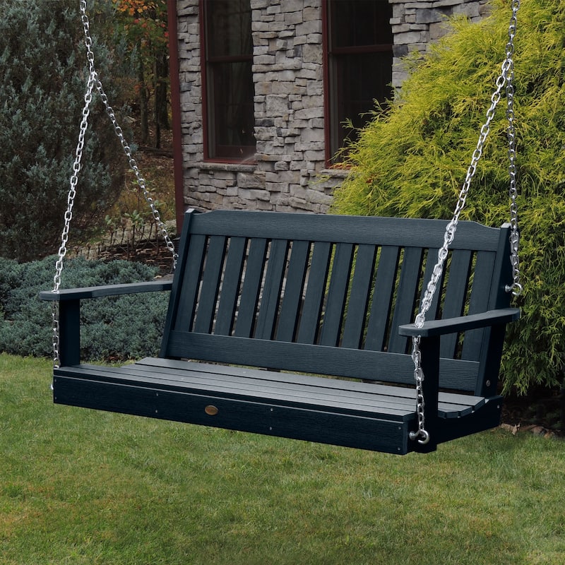 HIGHWOOD Lehigh 5-foot Eco-friendly Synthetic Wood Porch Swing